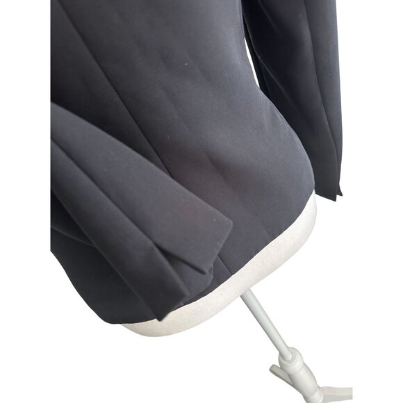 TAHARI Womens Black Open Blazer Jacket Size 4 - Picture 5 of 6